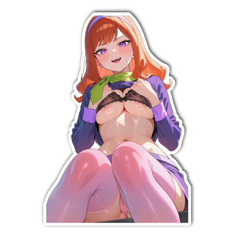 Daphne Blake Sexy Skirt Waifu sticker