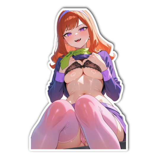 Daphne Blake Sexy Skirt Waifu sticker