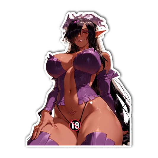 Dark Elf Queen Olga Discordia Sticker