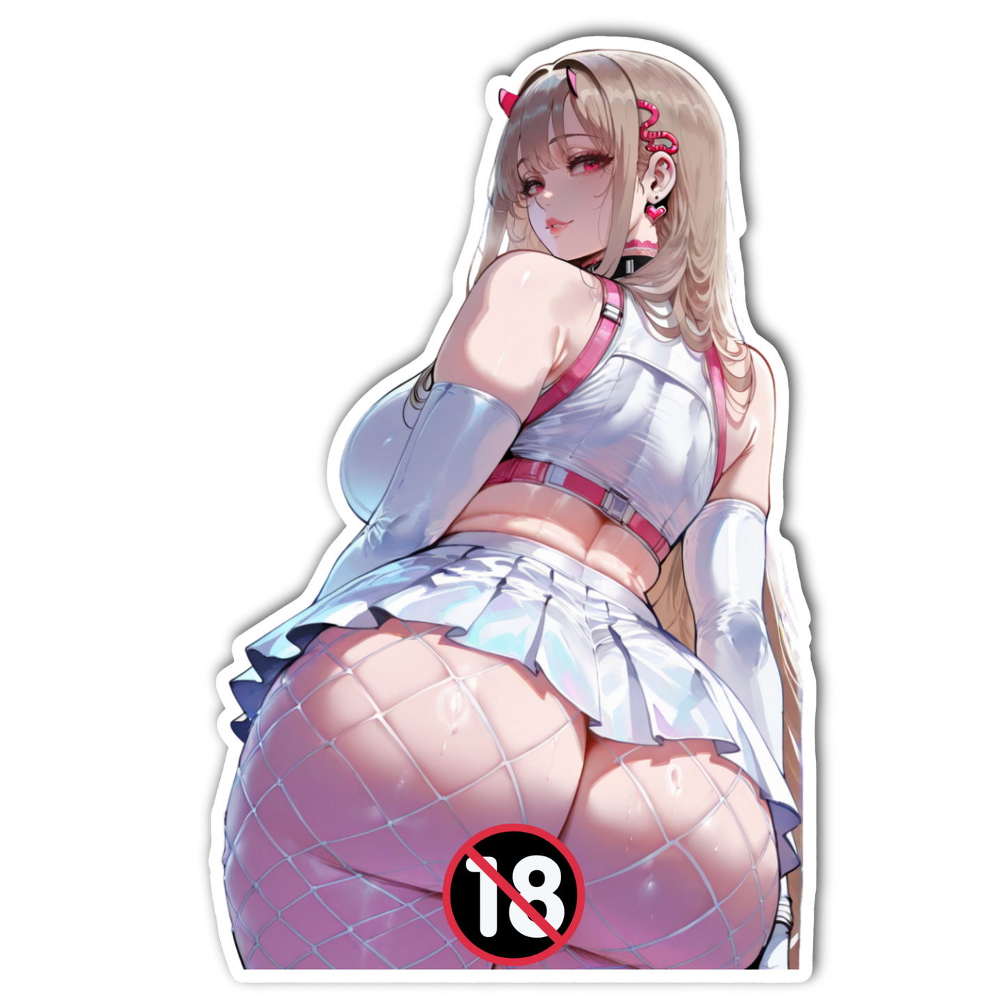 Viper Goddess Miniskirt Booty Waifu Sticker