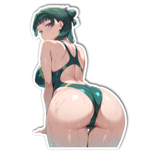 Maomao Swimsuit Kawaii Waifu Sticker